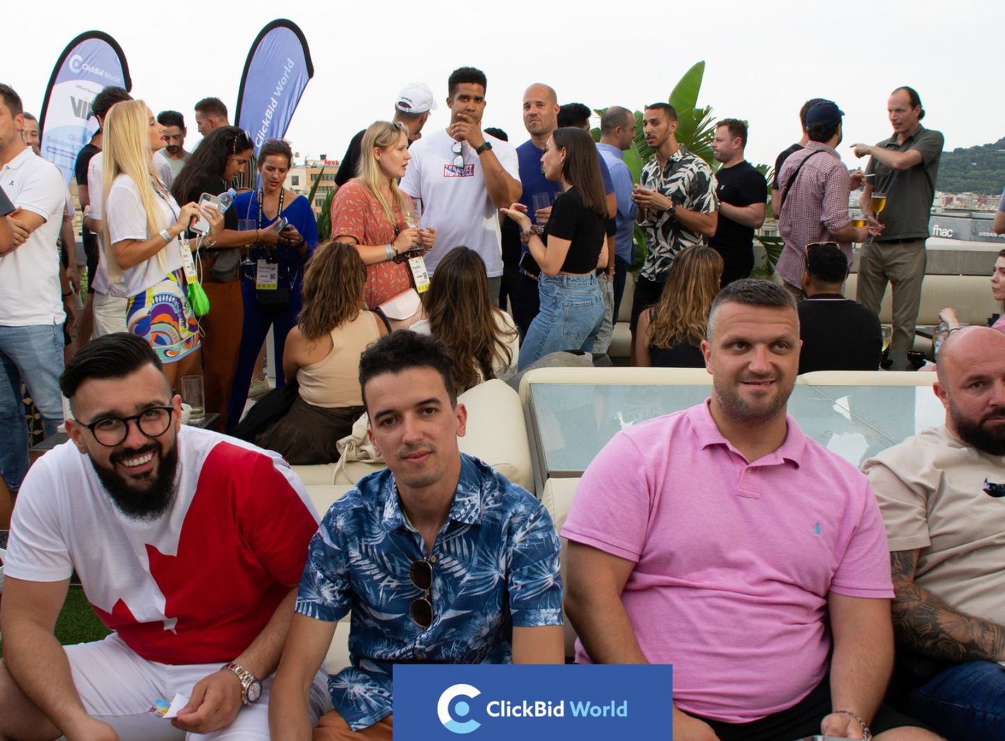 Clickbid SkyBar meetup Barcelona 2023