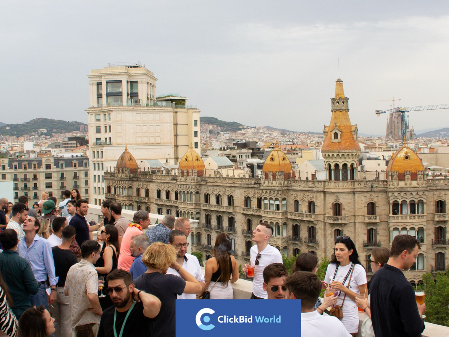 Clickbid SkyBar meetup Barcelona 2023
