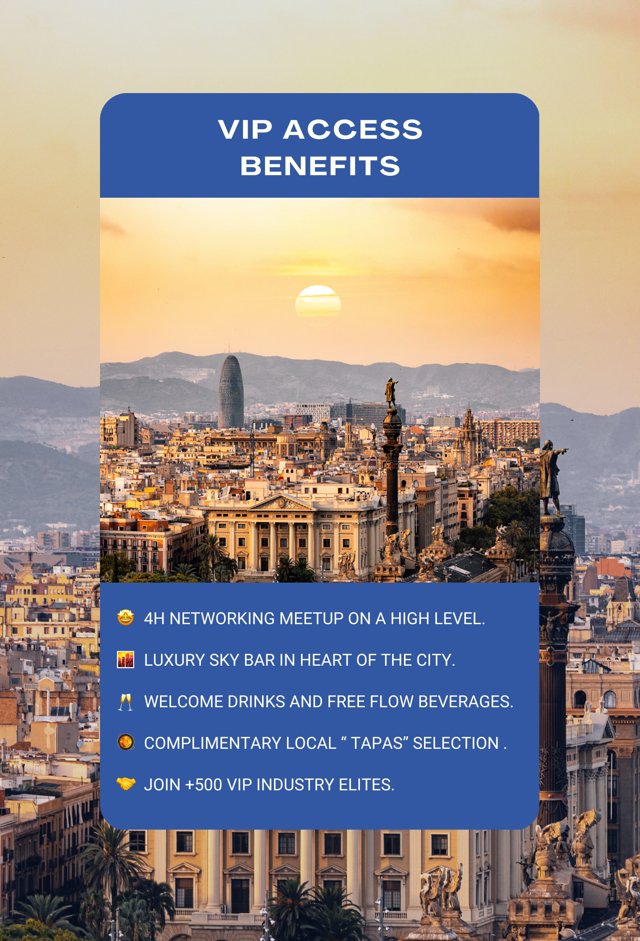 Clickbid SkyBar meetup Barcelona 2023