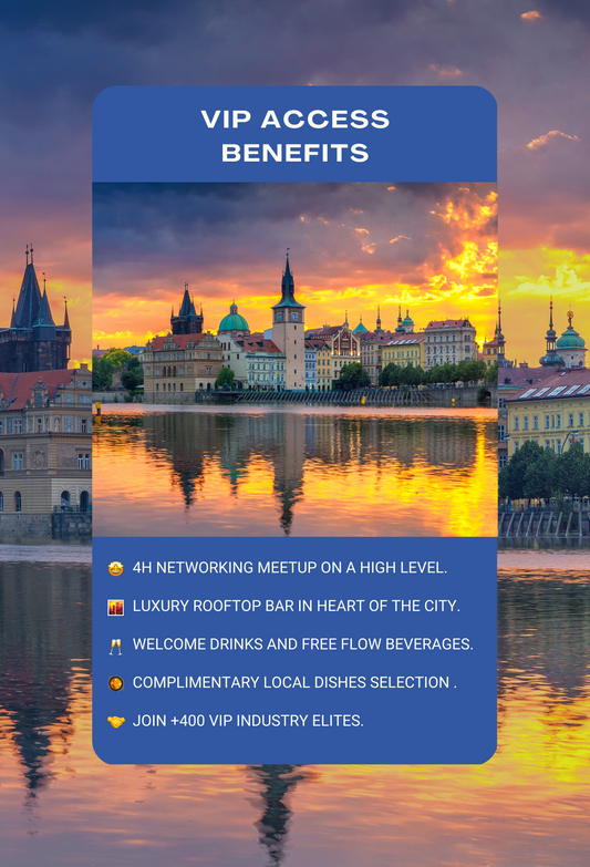 Clickbid Rooftop Meetup Prague 2023
